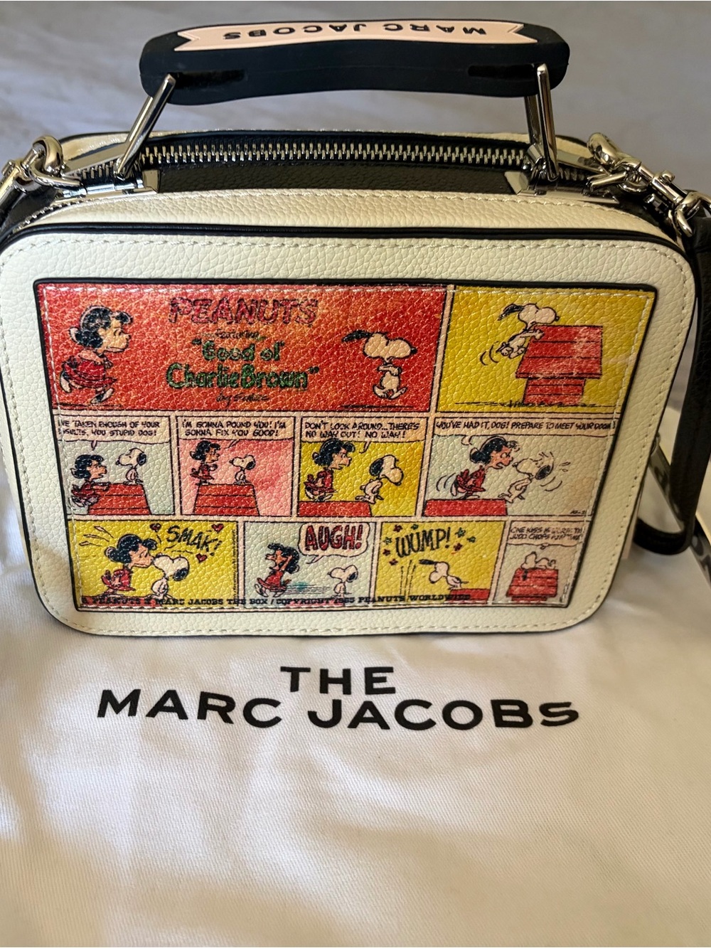 Marc Jacobs Peanuts Leather Crossbody Bag NWOT